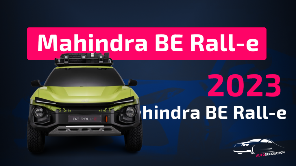 Mahindra BE Rall-e